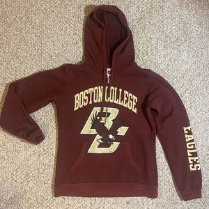 Champion Boston College Quarter Zip Size S
